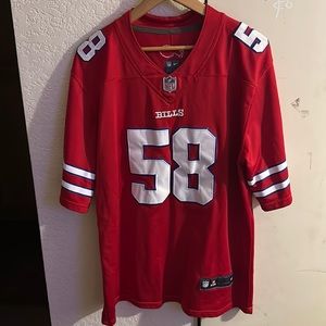 Buffalo Bills Nike color rush Matt Milano jersey